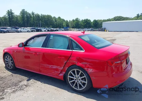 2015 Audi A4 2.0T Premium from USA, damaged, VIN WAUFFAFL6FN038387